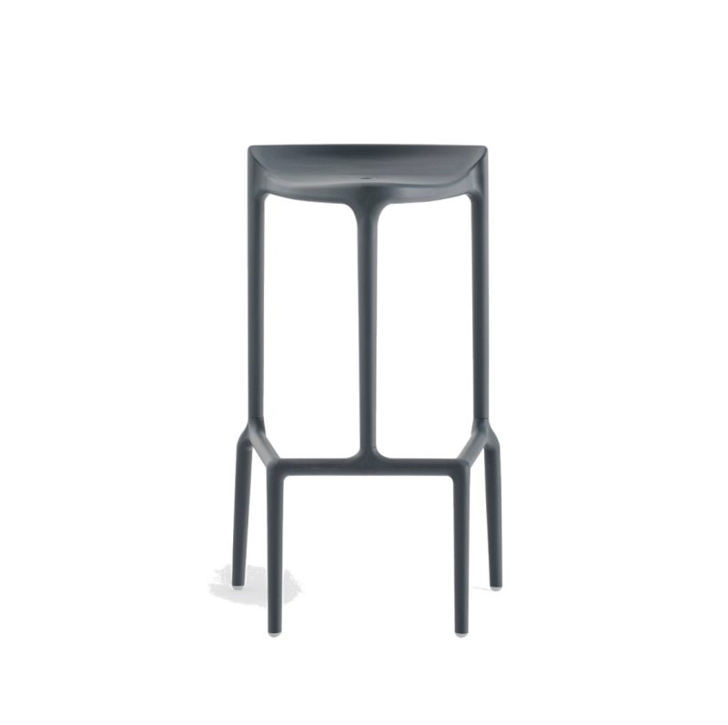 Happy Bar Stool Pedrali at DeFrae Contract Furniture Grey