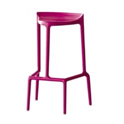 Happy Bar Stool Pedrali at DeFrae Contract Furniture Pink