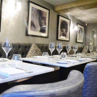 The Blue Crown Brentwood restaurant furniture by DeFrae Contract Furniture