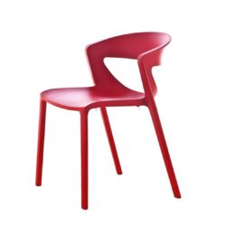 Hula Side Chair Kikka One DeFrae Contract Furniture Red