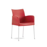 Ice Armchair Pedrali at DeFrae Contract Furniture Red