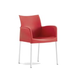 Ice Armchair Pedrali at DeFrae Contract Furniture Red