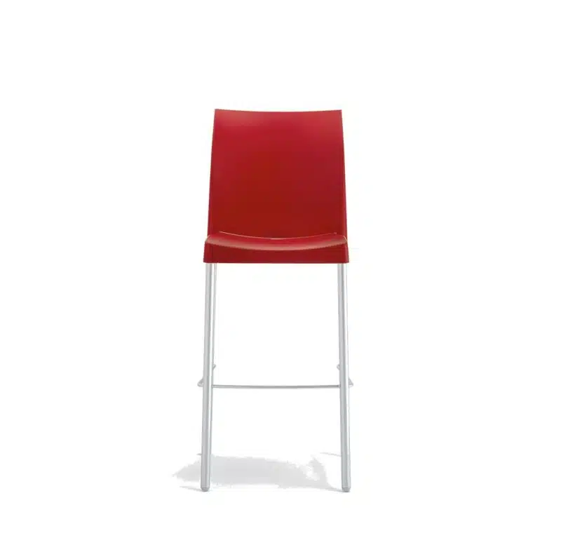 Ice Bar Stool Pedrali at DeFrae Contract Furniture Red