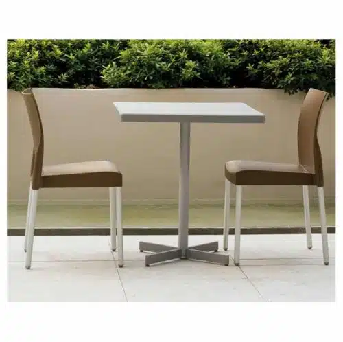 Ice Side Chair Pedrali at DeFrae Contract Furniture Stackable Brown