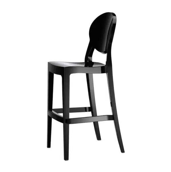 Igloo bar stool black DeFrae Contract Furniture