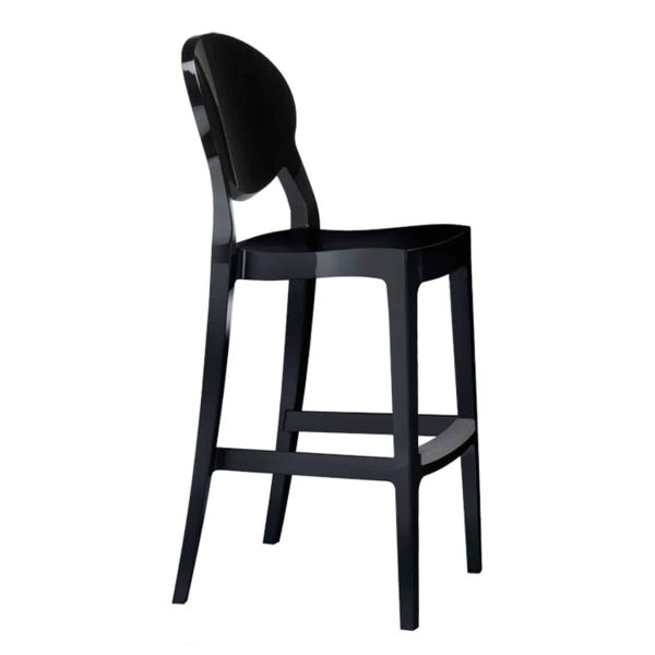 Igloo bar stool black DeFrae Contract Furniture Hero