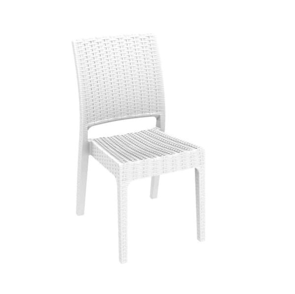Indiana Side Chair DeFrae Contract Furniture White