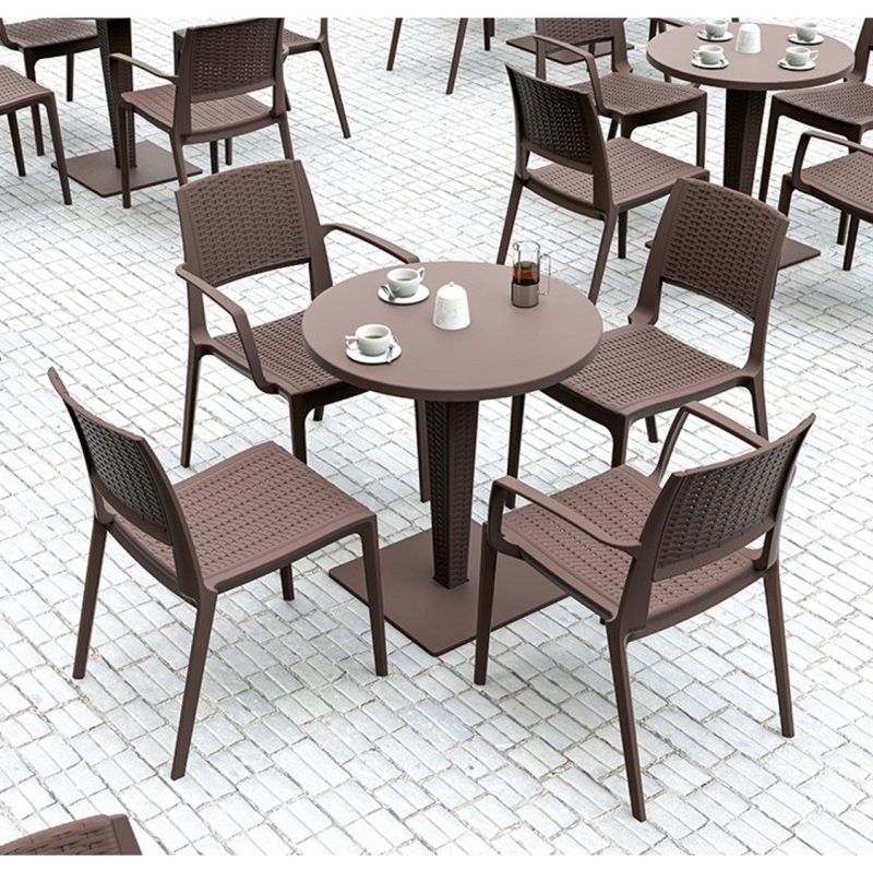 Indiana Side Chair and Armchair DeFrae Contract Furniture In Situ