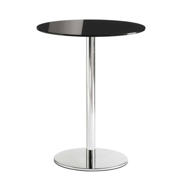 Inox Chrome 4401 Round Tablebase Pedrali at DeFrae Contract Furniture
