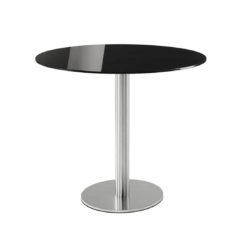 Inox Chrome Round 4411 Tablebase Pedrali at DeFrae Contract Furniture