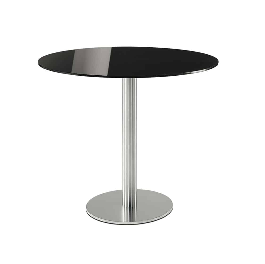 Inox Chrome Round 4411 Tablebase Pedrali at DeFrae Contract Furniture