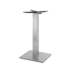 Inox Square Table Base 4411 Pedrali at DeFrae Contract Furniture