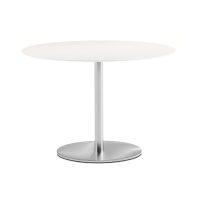Inox Table Base Elliptical Chrome Base