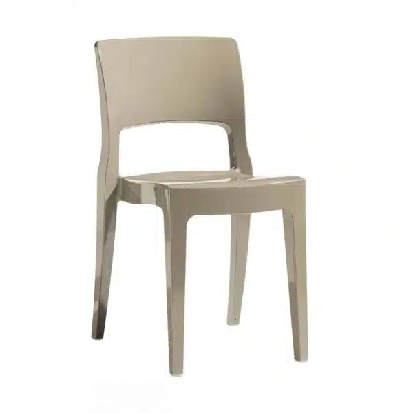 Ivy side chair Scab Design Isy Outdoor contact chair Taupe