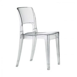 Ivy side chair Scab Design Isy Outdoor contact chair anti shock translucent