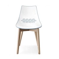 Jam |W Chair Wood Frame Connubia by Calligaris at DeFrae Contract Furniture