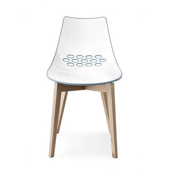 Jam |W Chair Wood Frame Connubia by Calligaris at DeFrae Contract Furniture