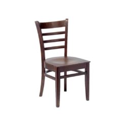 Jean Classic Wood Chair DeFrae Contract Furniture Walnut