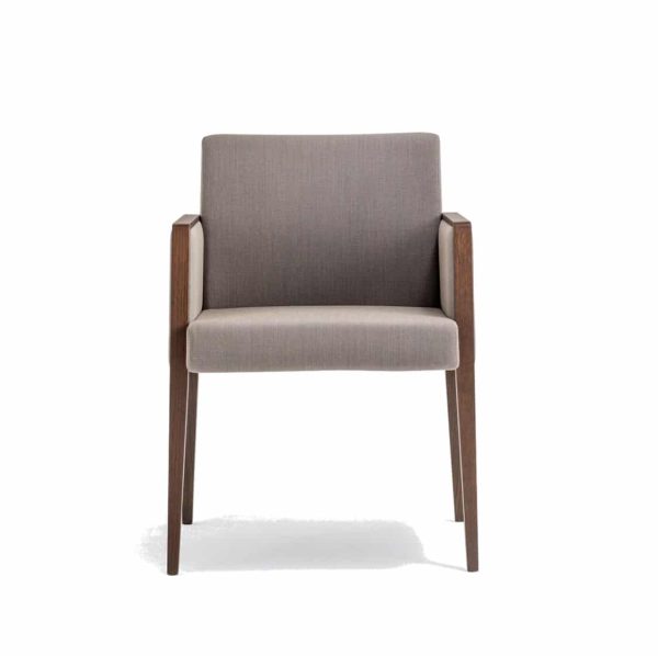 Jill Armchair Pedrali at DeFrae Contract Furniture Front View