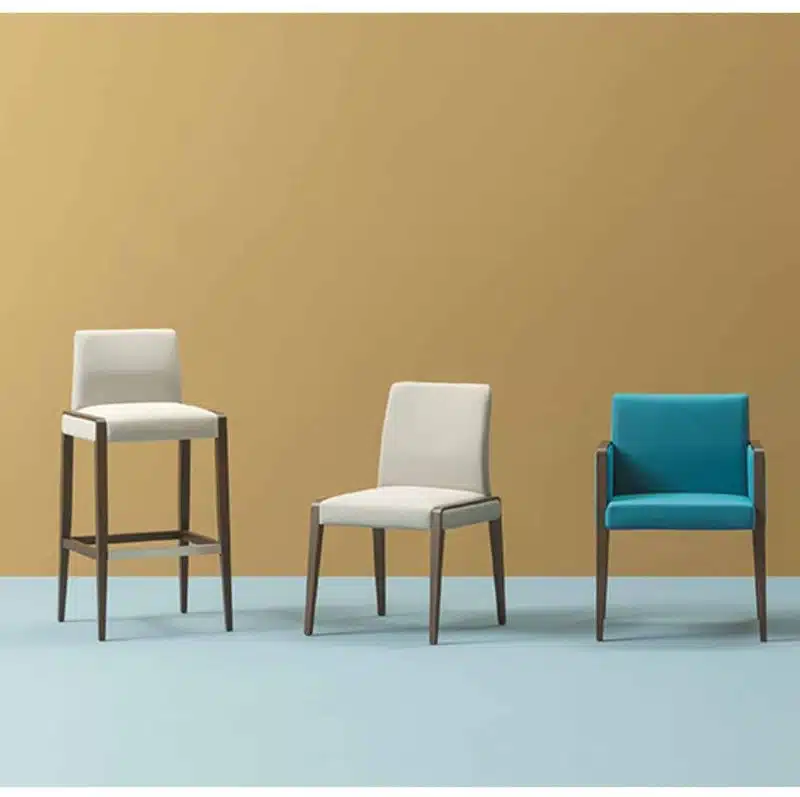 Jill Side Chair Armchair and Bar Stool Range Pedrali at DeFrae Contract Furniture