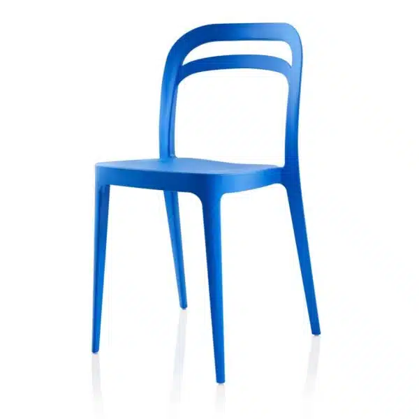 Julie Side Chair DeFrae Contract Furniture Blue