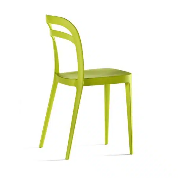 Julie Side Chair DeFrae Contract Furniture Lime Green