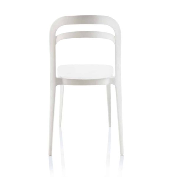Julie Side Chair DeFrae Contract Furniture White
