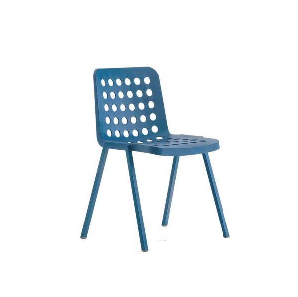 KOI side chair-BOOKI-370 Pedrali at DeFrae Contract Furniture Blue