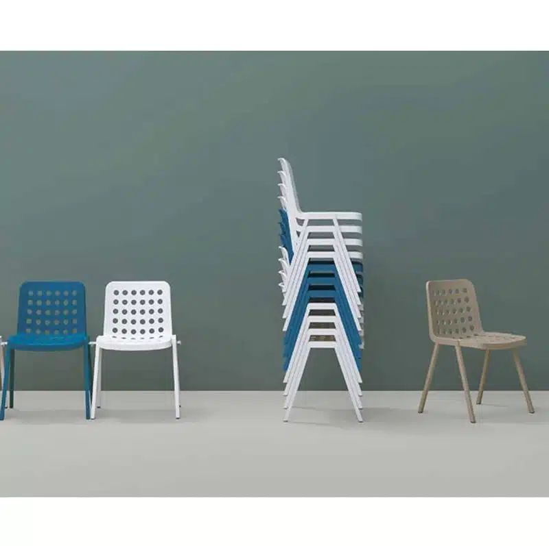 KOI side chair-BOOKI-370 Pedrali at DeFrae Contract Furniture In Situ