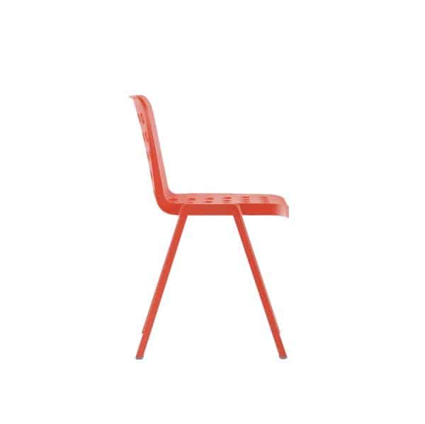 KOI side chair-BOOKI-370 Red Pedrali at DeFrae Contract Furniture Side