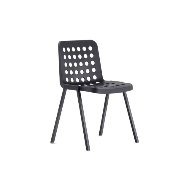 KOI side chair-BOOKI-370 Sand Pedrali at DeFrae Contract Furniture Black