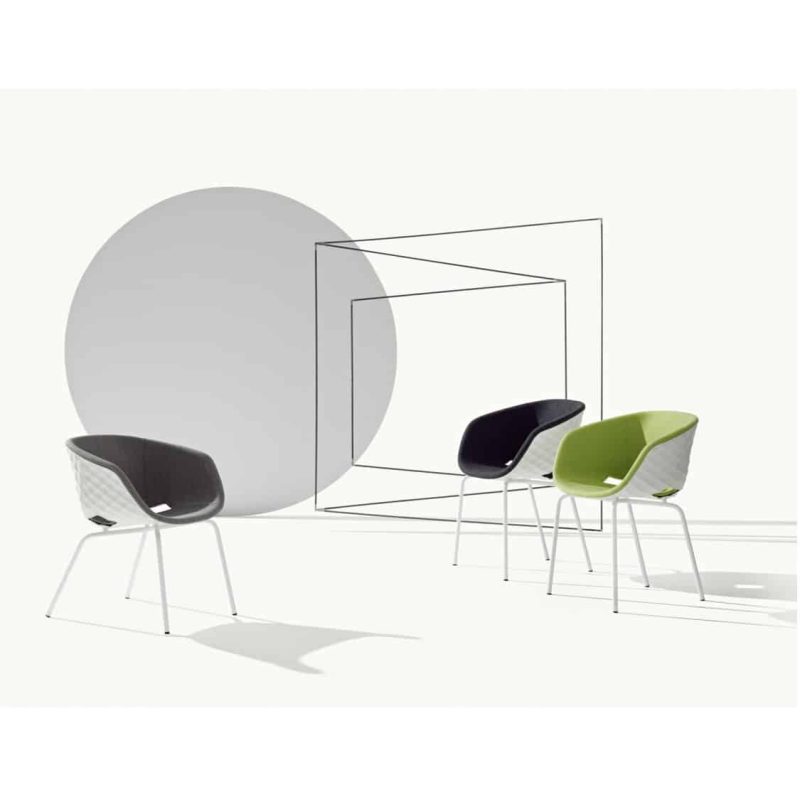 Kai Armchair uni-ka 604m DeFrae Contract Furniture In Situ