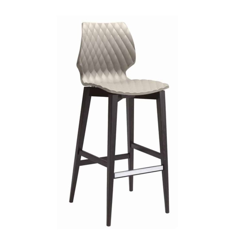 Kai Bar Stool Uni 386 Et Al Wooden Frame DeFrae Contract Furniture