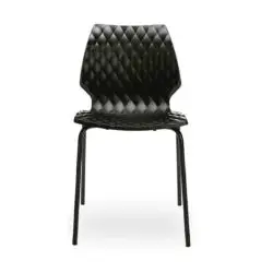 Kai Side Chair Uni 550 Et Al Metal Frame DeFrae Contract Furniture