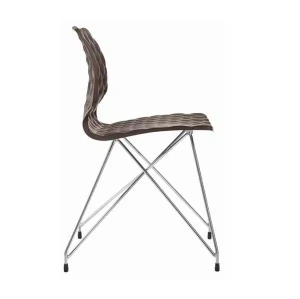 Kai Side Chair Uni 550 Et Al Metal Frame DeFrae Contract Furniture Eiffel Base