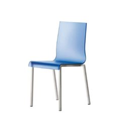 Kuadra Side Chair DeFrae Contract Furniture Blue