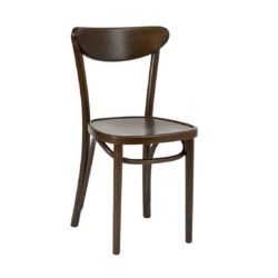 Leo Side Chair Bentwood Fameg 1260 stool DeFrae Contract Walnut