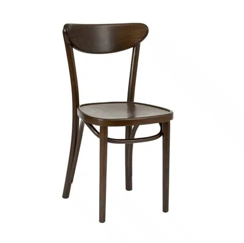 Leo Side Chair Bentwood Fameg 1260 stool DeFrae Contract Walnut