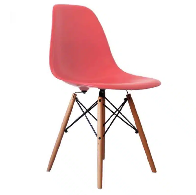 Lyon Side Chair Pink DeFrae Contract Furniture Eiffel Style Side Chair Eames