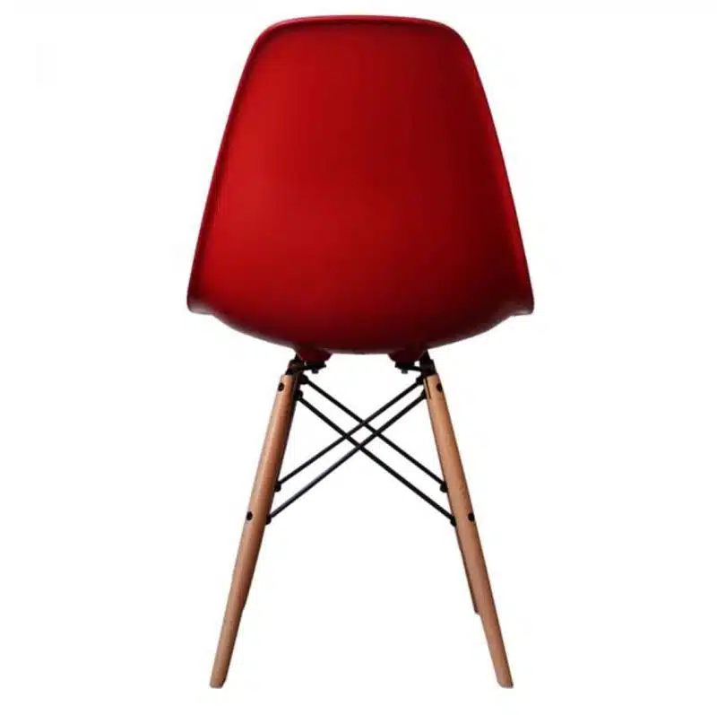Lyon Side Chair Red DeFrae Contract Furniture Eiffel Style Side Chair Eames