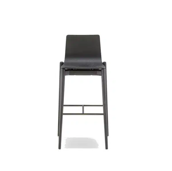 Malmo bar stool ashwood DeFrae Contract Furniture Pedrali black stain