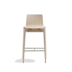 Malmo bar stool ashwood DeFrae Contract Furniture Pedrali natural