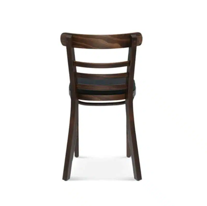 Marshall Chair 225 Wood Restaurant Pub DeFrae Contract Furniture Back View