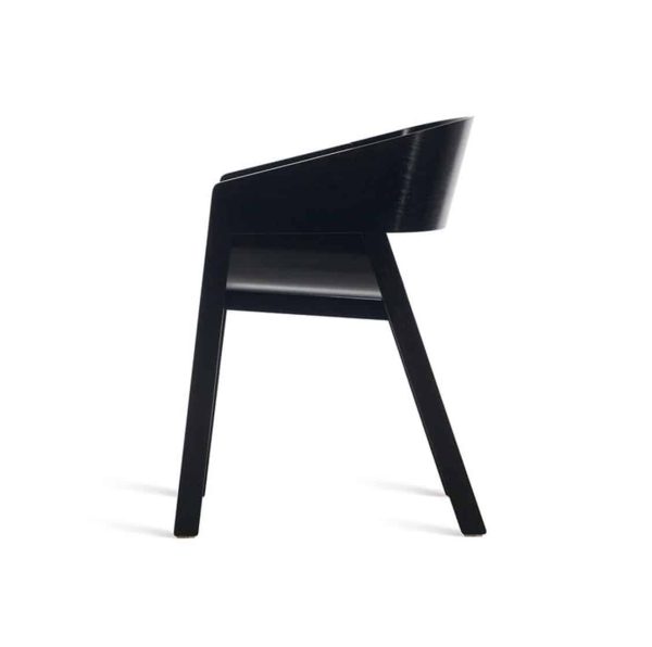 Merano Armchair DeFrae Contract Furniture Black
