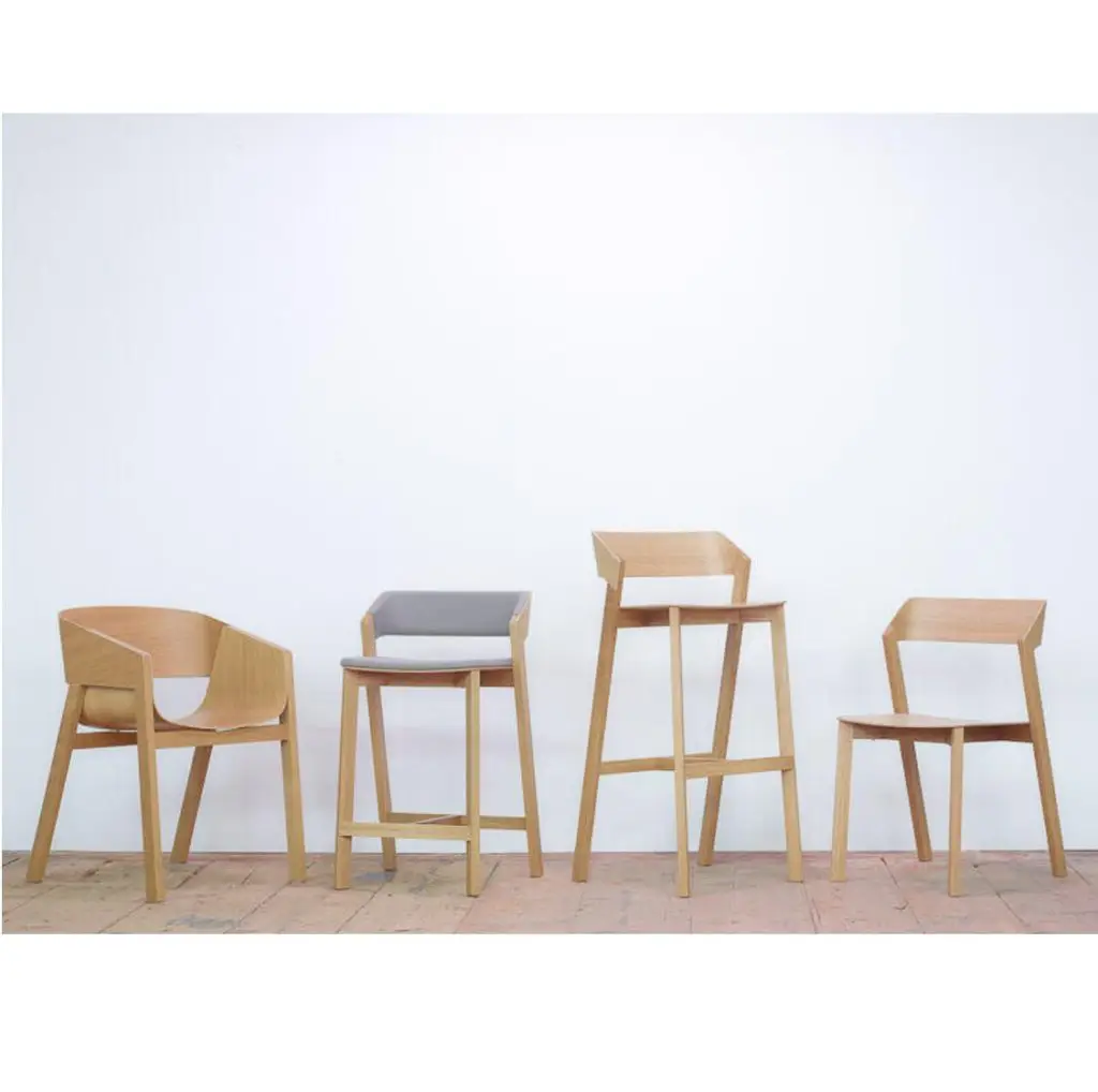 Merano Range Side Chair Armchair Bar Stool Back Wood DeFrae Contract Furniture