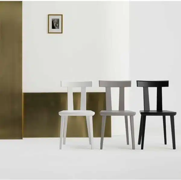 Milano Side Chair Wood Chair DeFrae Contract Furniture Sipa In Situ