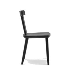 Milano Side Chair Wood Chair DeFrae Contract Furniture Sipa Side View