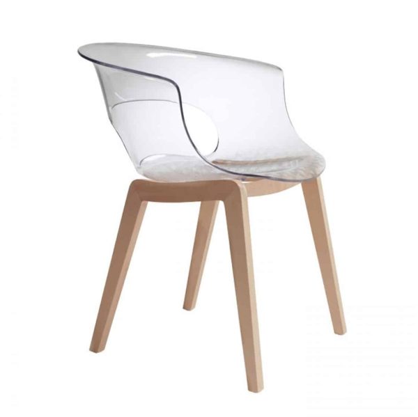 Miss B Aftershock Armchair Transparent Side