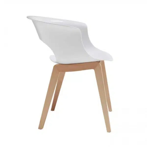 Miss B Aftershock Armchair White side