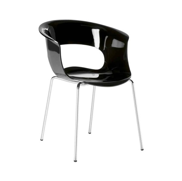 Miss B Armchair DeFrae Contract Furniture black
